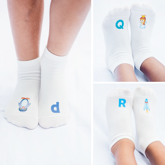 PQR Kids Socks (3/pairs)